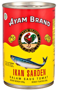 Sardines in Tomato Tall 425g 